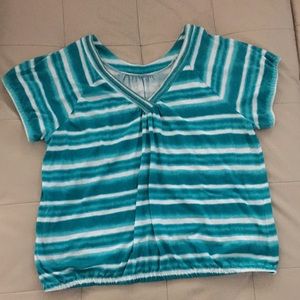 V-neck Lane Bryant blouson T-shirt 18/20